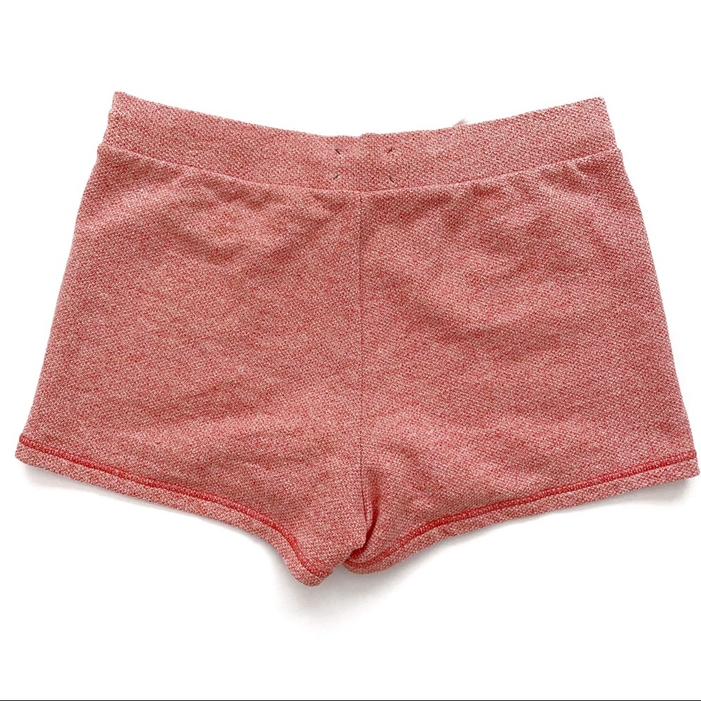 Lou & Grey LOFT Textured Drawstring Coral Shorts M - Picture 4 of 6